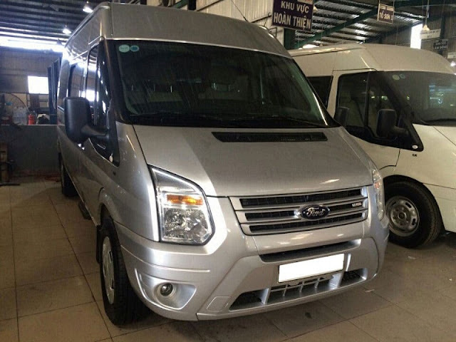 BÁN XE FORD TRANSIT - 2016 - MÀU BẠC