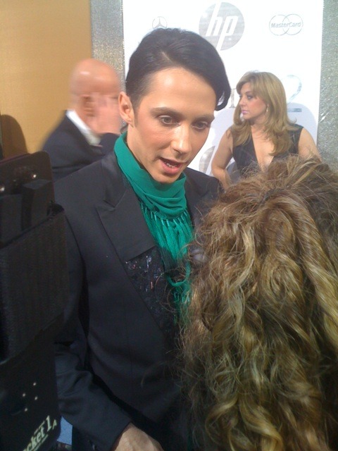 johnny weir boyfriend. Johnny Weir looking M.A.C