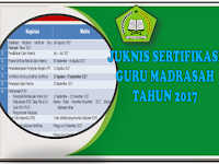 Panduan Sertifikasi Guru Madrasah tahun 2017