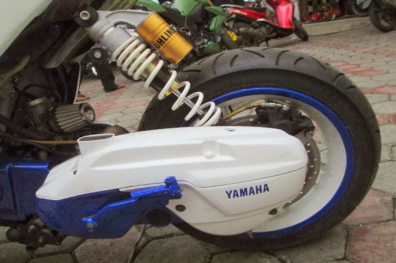  MODIFIKASI  YAMAHA  MIO  SOUL  2008 