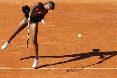 Venus Williams in Black Mini Skirt