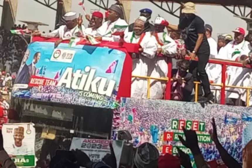 Atiku In Ilorin, Says He Will Tackle Youth Unemployment With $10bn If Elected