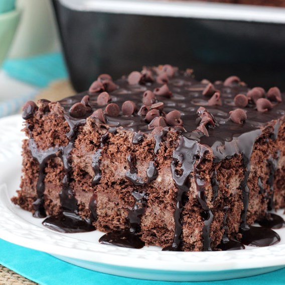 DEATH BY CHOCOLATE ICEBOX CAKE #Dessert #Mousse