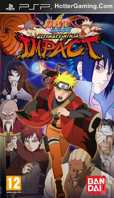 Free Download Naruto Shippuden Ultimate Ninja Impact PSP Game Cover Photo