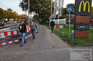 Kollaustraße - Baustelle