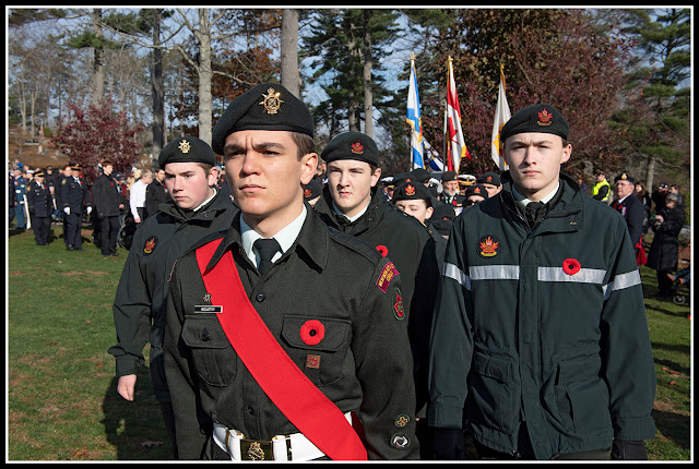 Remenbrance Day 2019; Bridgewater; Nova Scotia; Veterans; Royal Canadian Legion