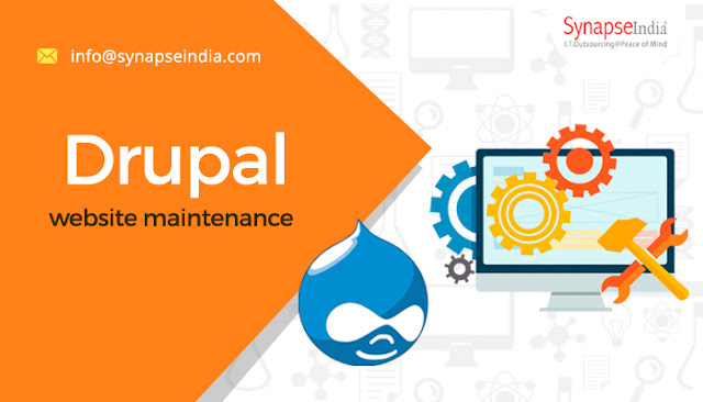 Drupal website Maintenance by SynapseIndia