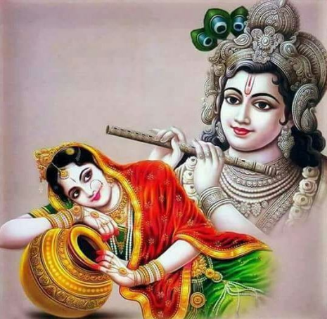 Radha Krishna Love Couple