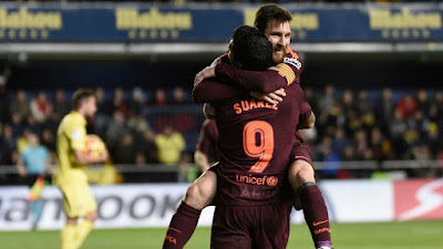 Luis Suarez dan Lionel Messi Mengembalikan Keunggulan lima poin untuk Barcelona - Update Informasi Casino Online