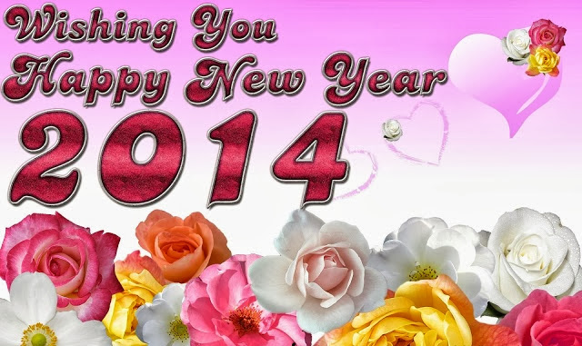 Happy New Year 2014 Wishes HD Wallpaper Free Download