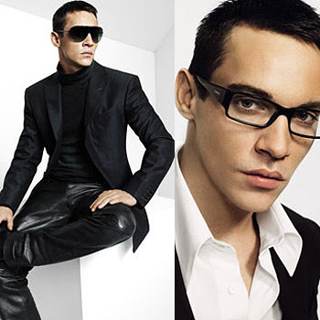 Jonathan Rhys Meyers on Versace