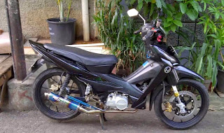 Modifikasi Motor Revo 100cc