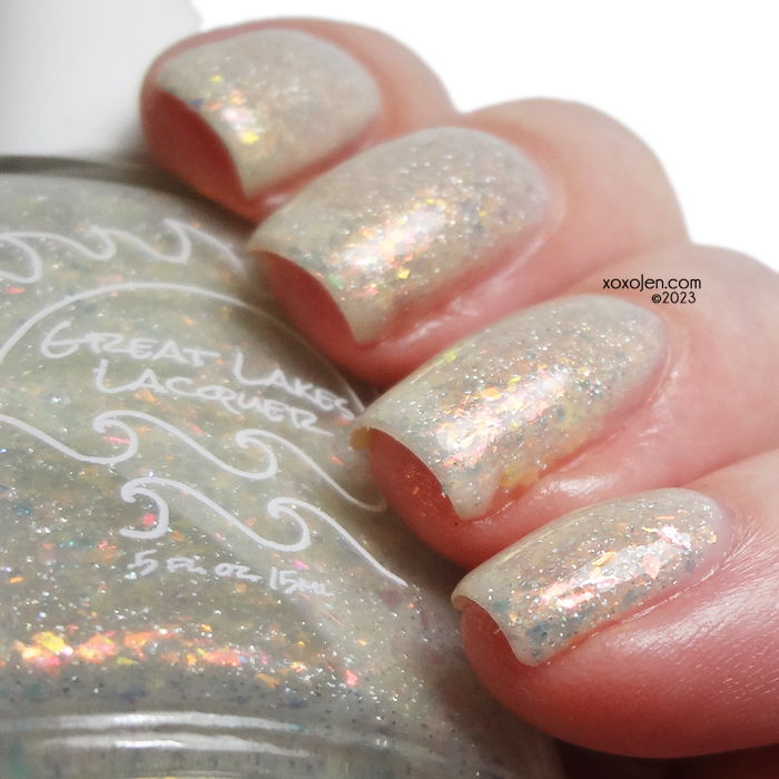 xoxoJen's swatch of Great Lakes Lacquer Broken Sunshine