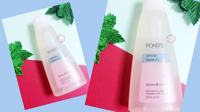 Pond's white beauty shake and clean