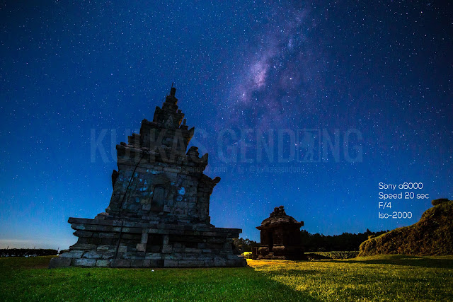 foto milkyway di gedong songo