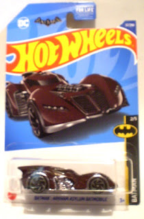 Hot Wheels Arkham Asylum 2021 Brown Batmobile