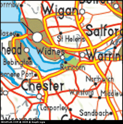 Halton Political Regional Map