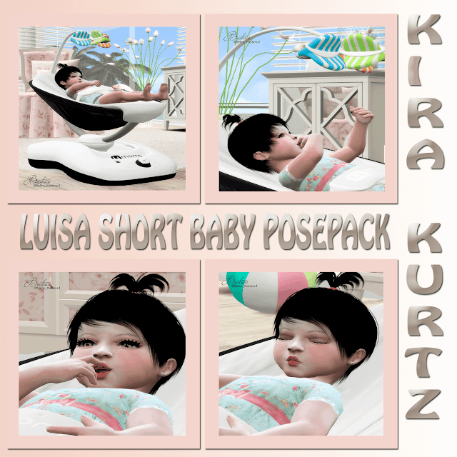 Pose Pack - Luísa Baby Short By Kira Kurtz