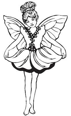 fairy coloring pages