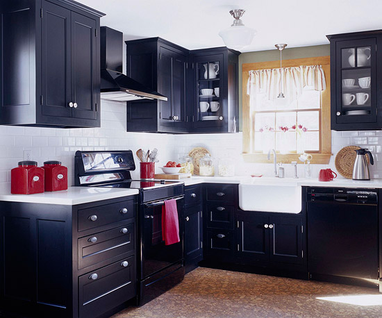 Modern Furniture Small  Kitchen  Decorating Design Ideas  2011