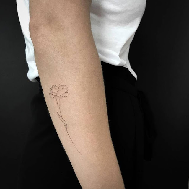 Tatuagens de flores para as mulheres