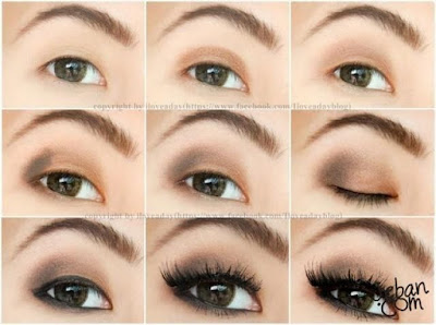 30 Tutorial Make Up Mata Natural Coklat Sehari-Hari