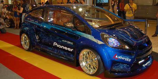 Top Modifikasi Honda Jazz Biru 2014 : Blog Modif Mobil 