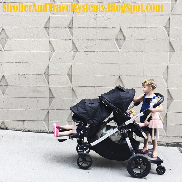 CITY SELECT DOUBLE STROLLER BY BABY JOGGER