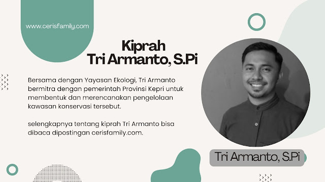 Tri Armanto, S.Pi Lindungi Kawasan Konservasi di Kepulauan Riau