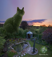 The Topiary Cat: la obra de arte mágica que los amantes de los gatos desearían que existiera en la vida real