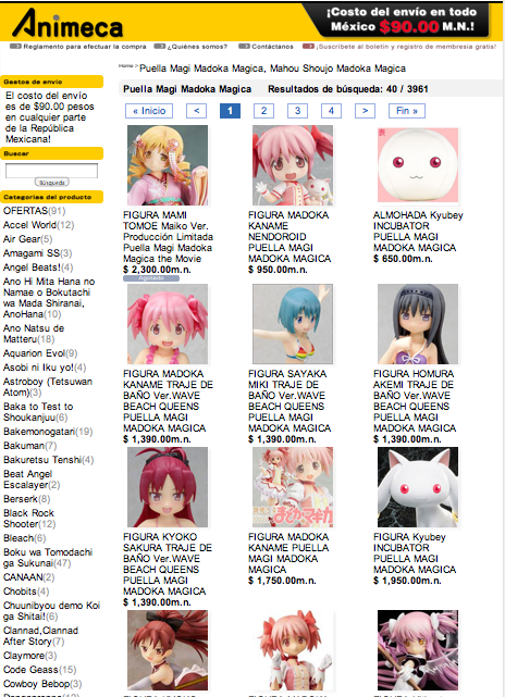 figuras Puella Magi Madoka Magica