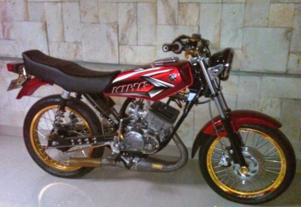 yamaha rx king modif standar  tahun ini