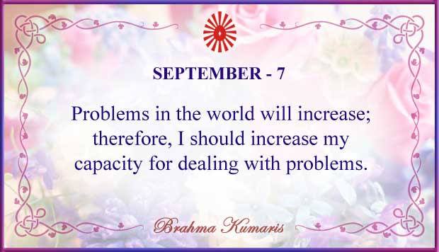 Thought For The Day September 7