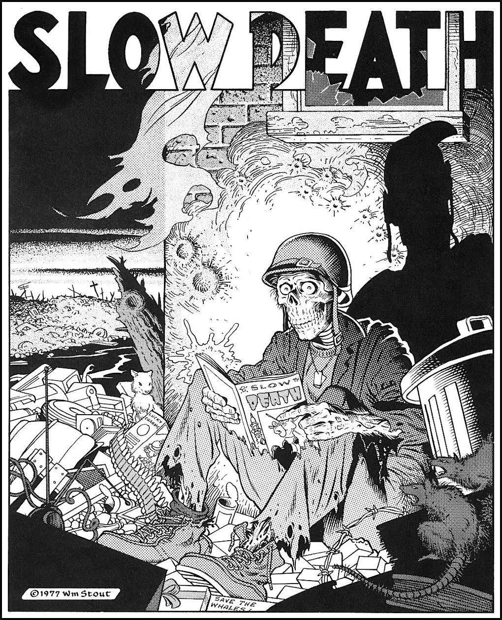 William Stout for Slow Death Comics