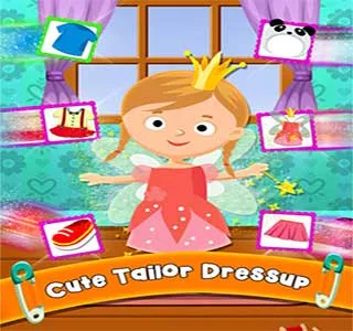 لعبة خياطة وتلبيس Little Kids Tailor