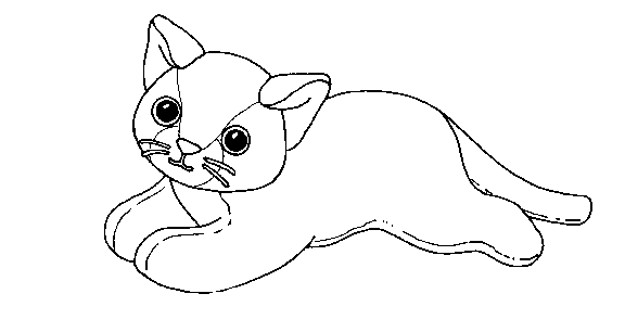  Coloring  Activity Pages Cat  Beanie Baby  Coloring  Page