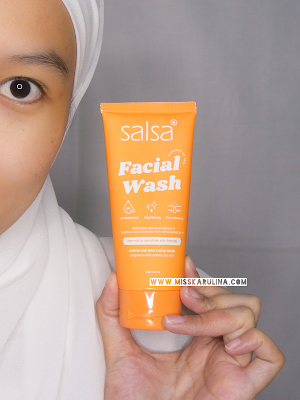 Review SALSA Facial Wash - Gentle and Mild Facial Wash