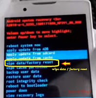 Hard Reset on Android Lenovo VIBE K5 PLUS - wipe data / factory reset