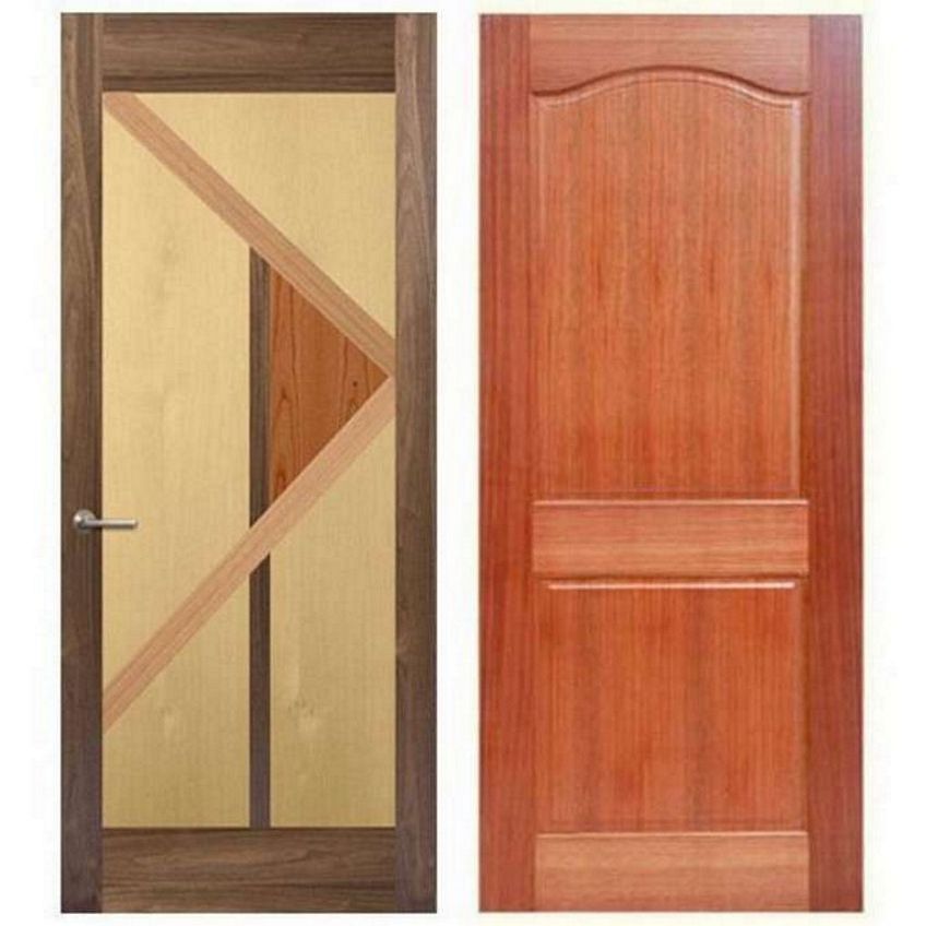 4 Gbr Pintu  Double  Teakwood  Minimalis ModelRumahnya