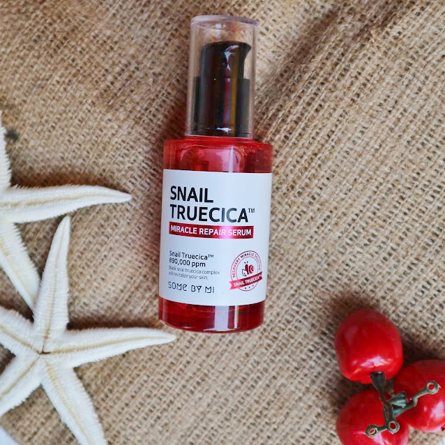 review some by mi snail truecica miracle repair serum