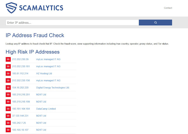 SCAM e Scamalytics - Tudo o que deves saber