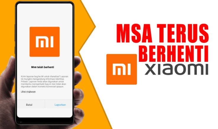 MSA Terus Berhenti Xiaomi