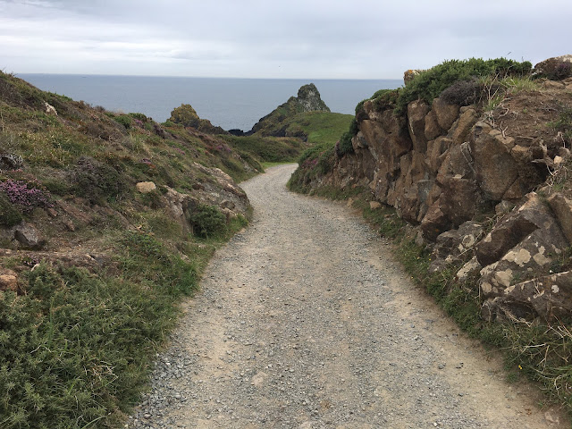 Walk down to Kynance Cove