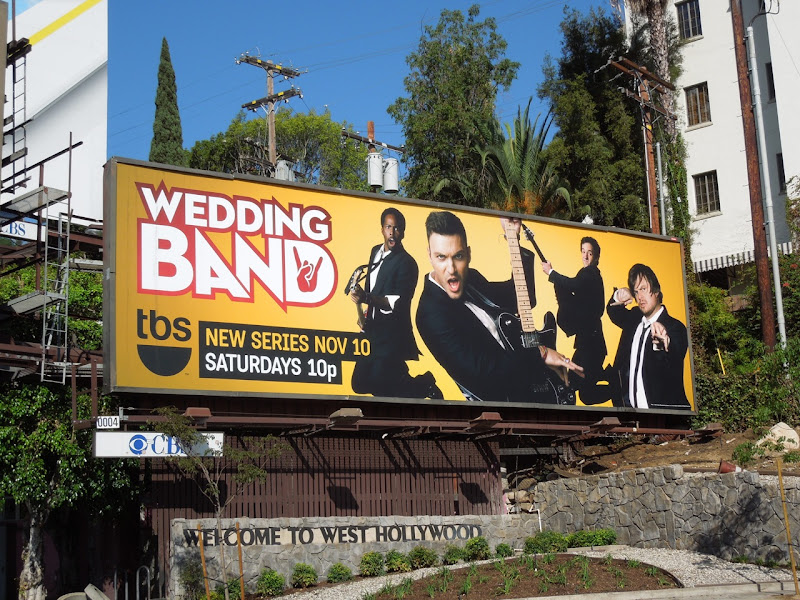 Wedding Band TBS billboard