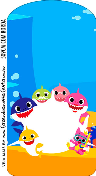 baby shark party free printable candy buffet labels oh my baby