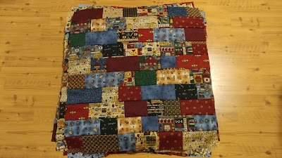 Debbie Mumm fabric for quick and easy charity quilts