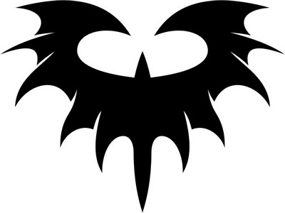 design bat tattoo