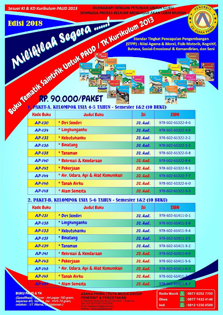 buku tk paket kurikulum 2013,  buku tk download brosur,  buku tk penerbit asaka prima,  buku paket paud murah,  buku paud murah,  penerbit buku tk dijakarta,  buku pelajaran taman kanak kanak,  buku paket tk asaka prima