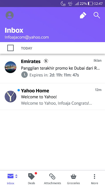 Email Yahoo Baru