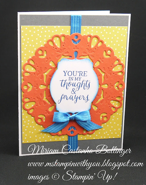 Miriam Castanho-Bollinger, #mstampinwithyou, stampin up, demonstrator, ppa, get well, schoolhouse dsp, rose wonder stamp set, big shot, deco labels collections, darling doily, su